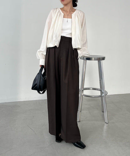 【CAPRICIEUX LE'MAGE】無領圓領夾克