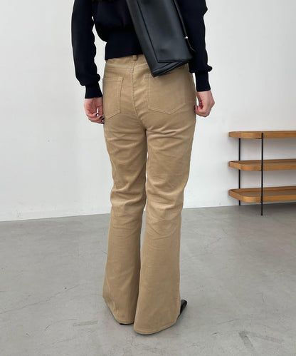 【可疊穿】燈芯絨喇叭褲