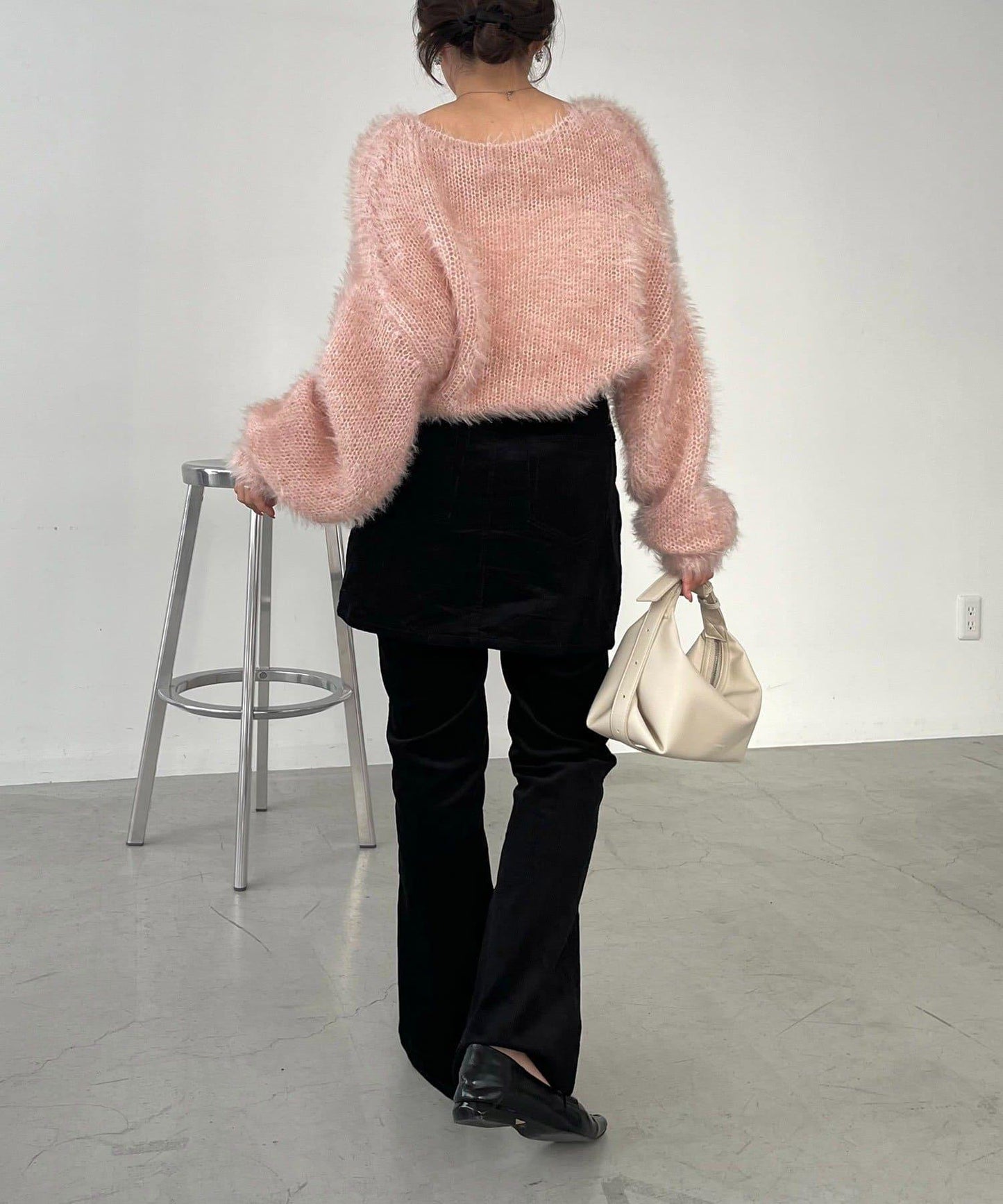 【可疊穿】燈芯絨喇叭褲