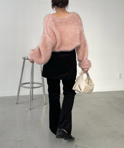 【可疊穿】燈芯絨喇叭褲