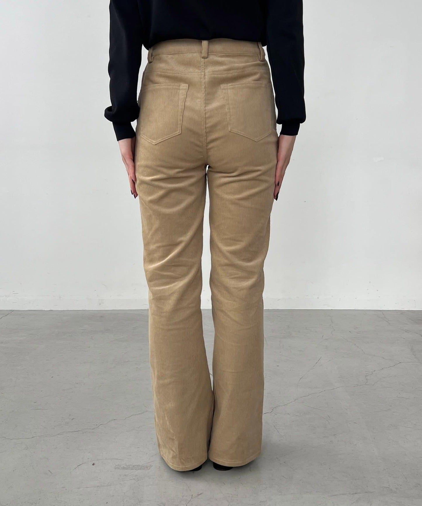 【可疊穿】燈芯絨喇叭褲