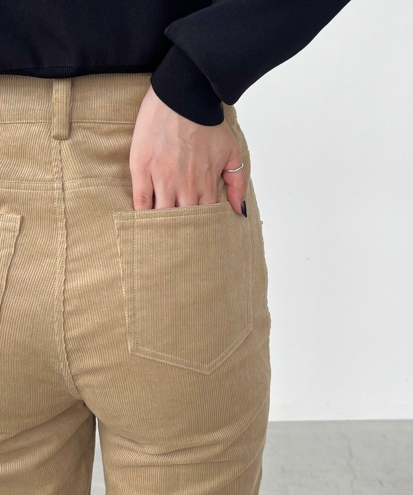 【可疊穿】燈芯絨喇叭褲