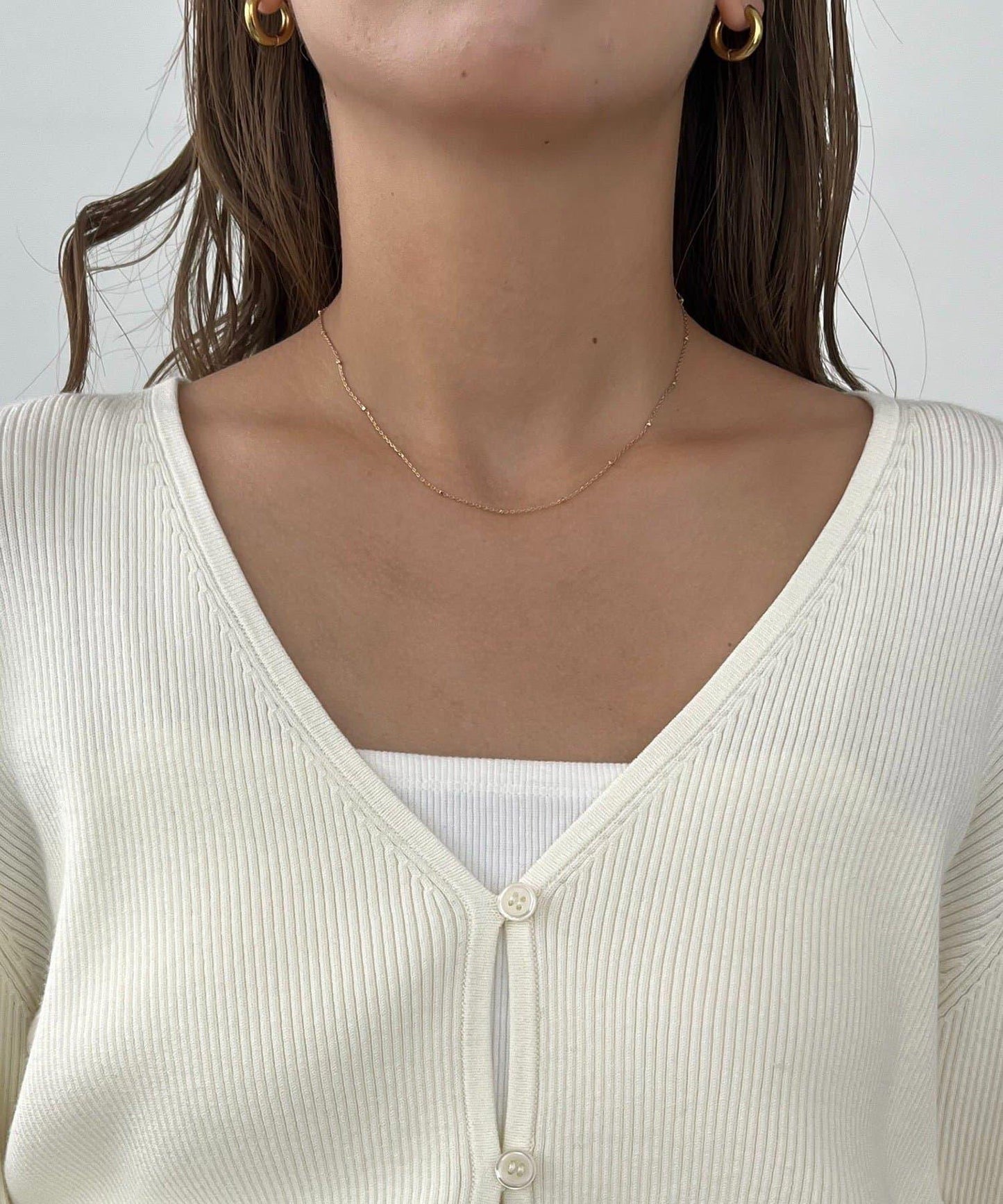 【顯瘦效果◎】下襬抽繩羅紋開衫