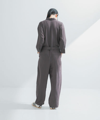 2尺碼可選前褶連體褲