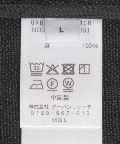 new basic 亞麻半雙排扣西裝外套