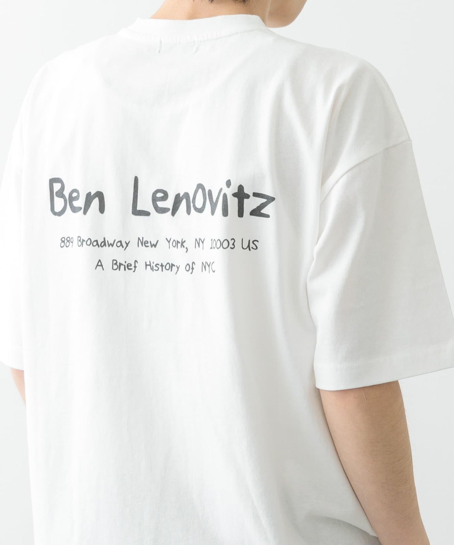 BEN LENOVITZ 狗狗印花T恤
