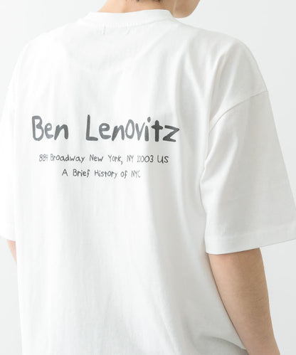 BEN LENOVITZ 狗狗印花T恤