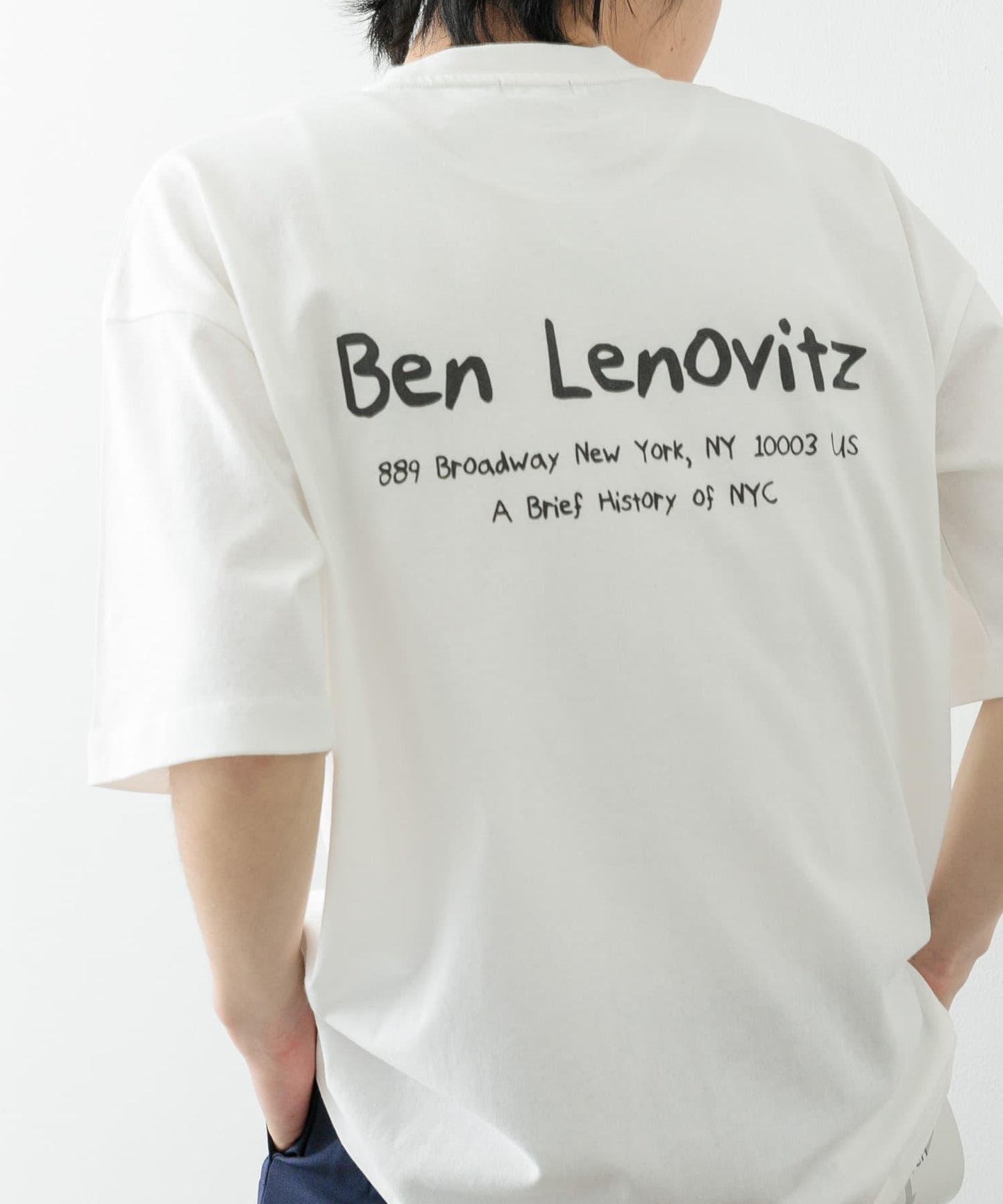 BEN LENOVITZ 狗狗印花T恤