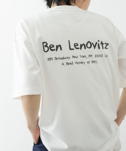 BEN LENOVITZ 狗狗印花T恤