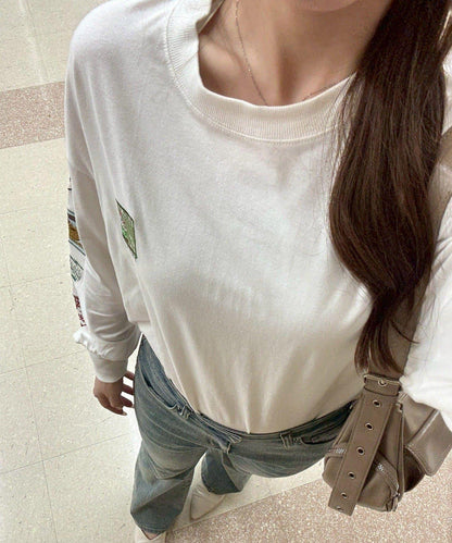 【復刻】袖章長袖T恤