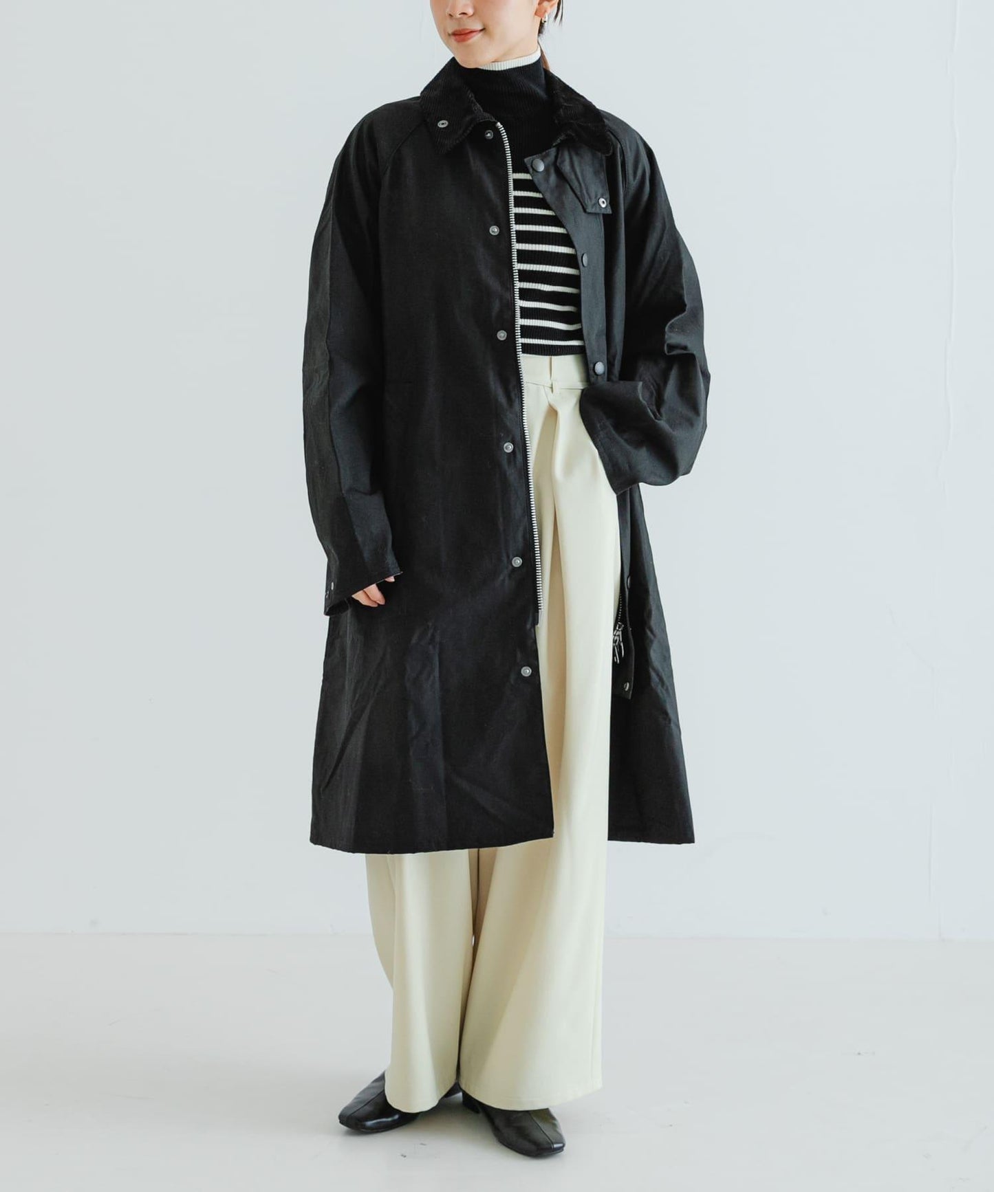 Barbour改良款Exmoor蠟棉大衣