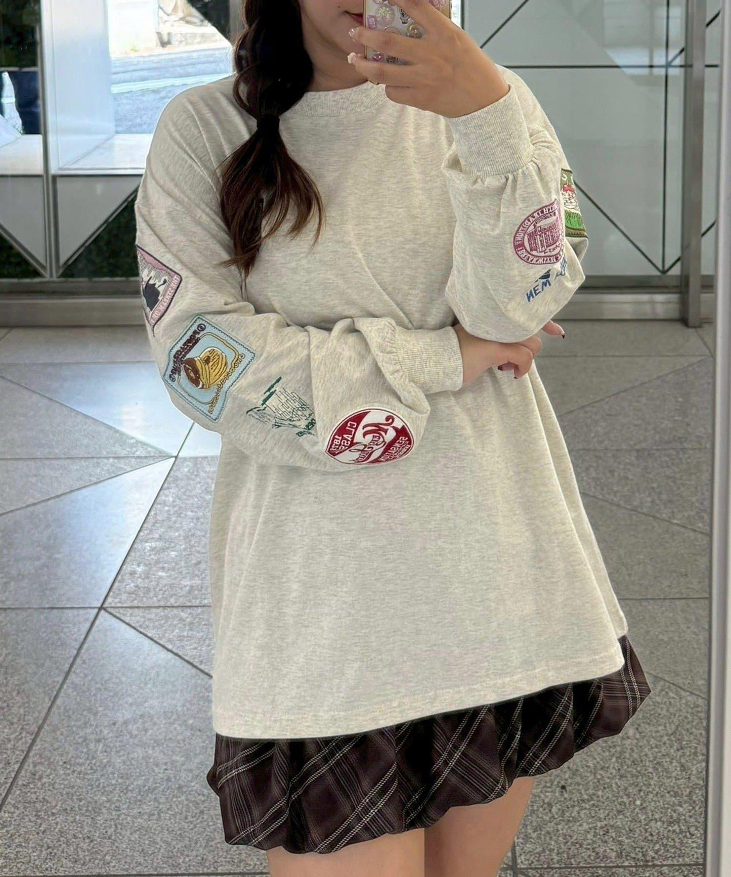 【復刻】袖章長袖T恤