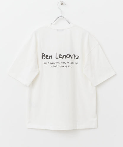 BEN LENOVITZ 狗狗印花T恤
