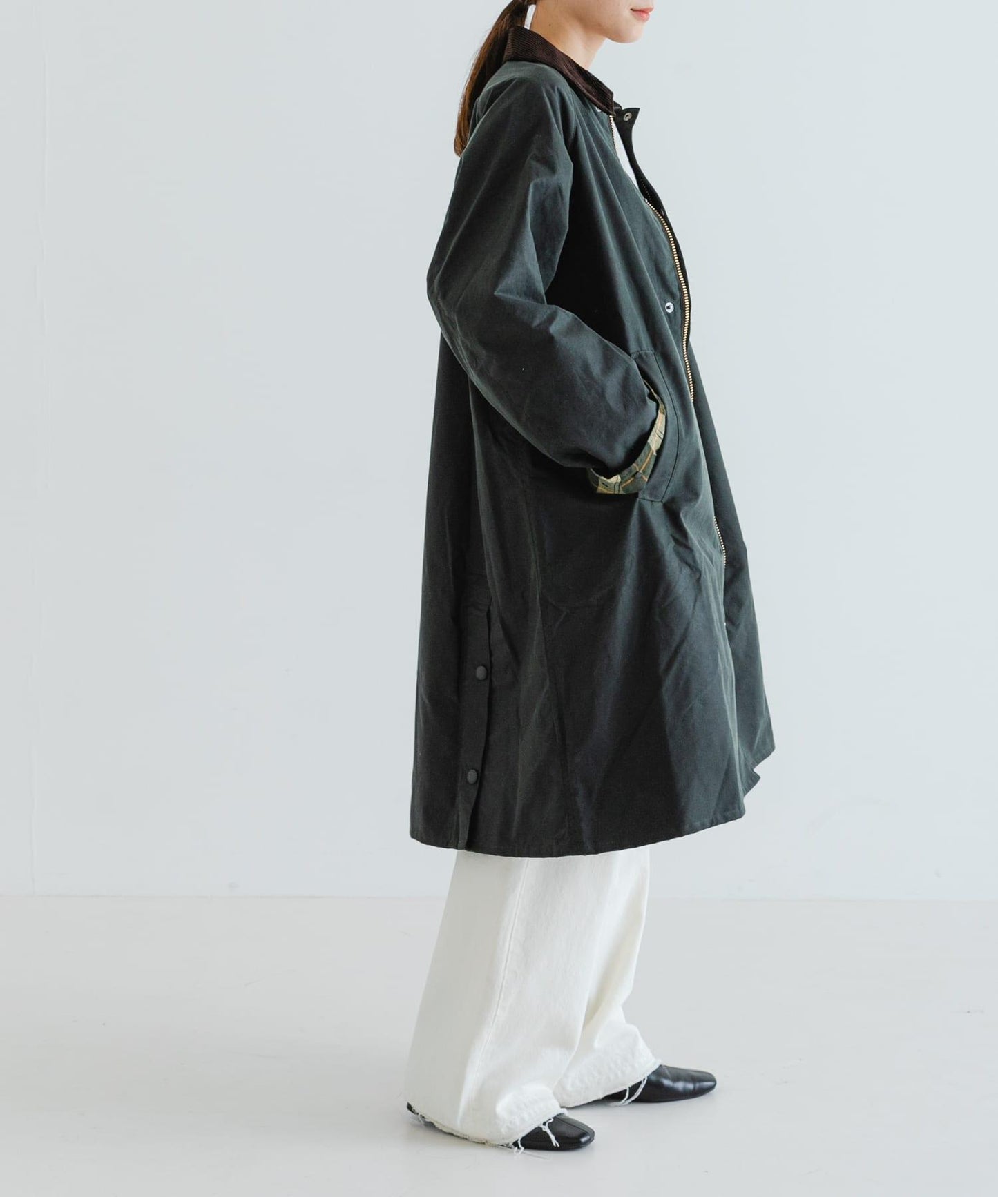 Barbour改良款Exmoor蠟棉大衣