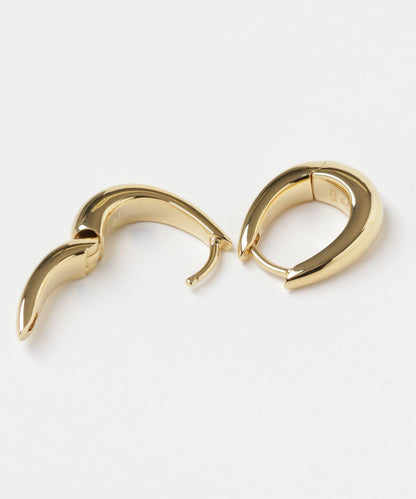 TOM WOOD Liz金色圓環耳環