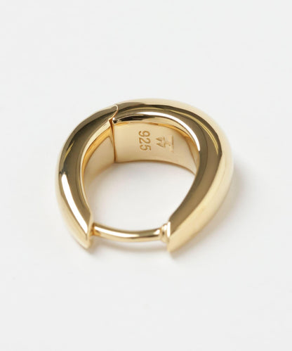 TOM WOOD Liz金色圓環耳環