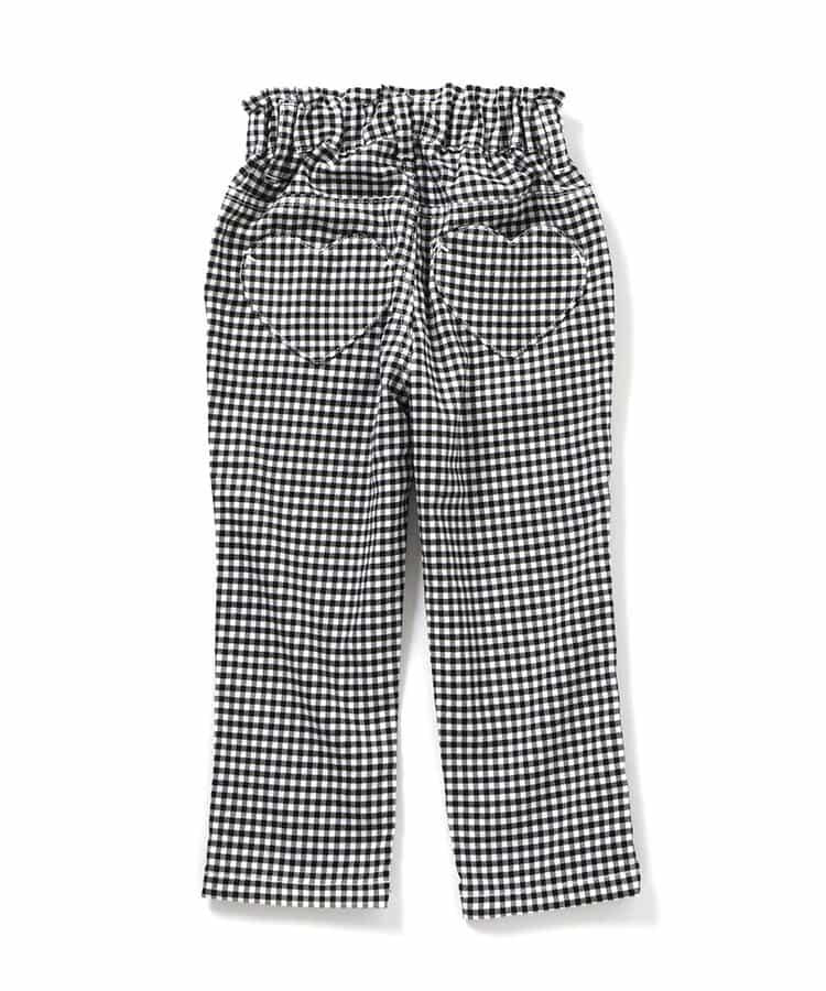 愛心口袋可愛長褲 10分丈