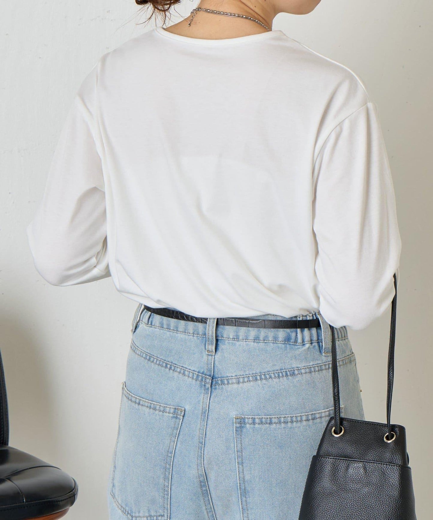 袖口蕾絲針織衫