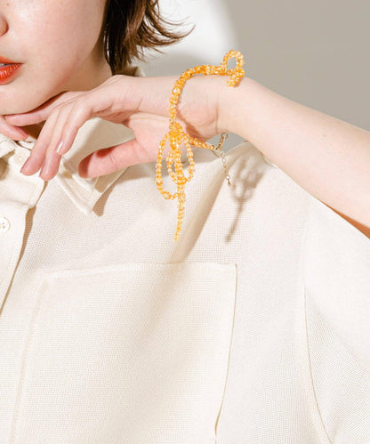 蝴蝶結珠子手鍊