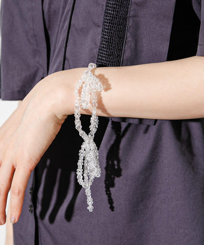 蝴蝶結珠子手鍊