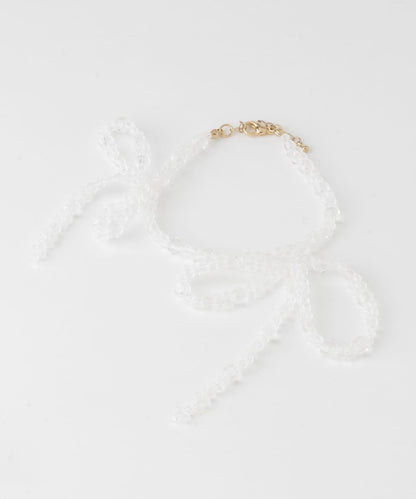 蝴蝶結珠子手鍊