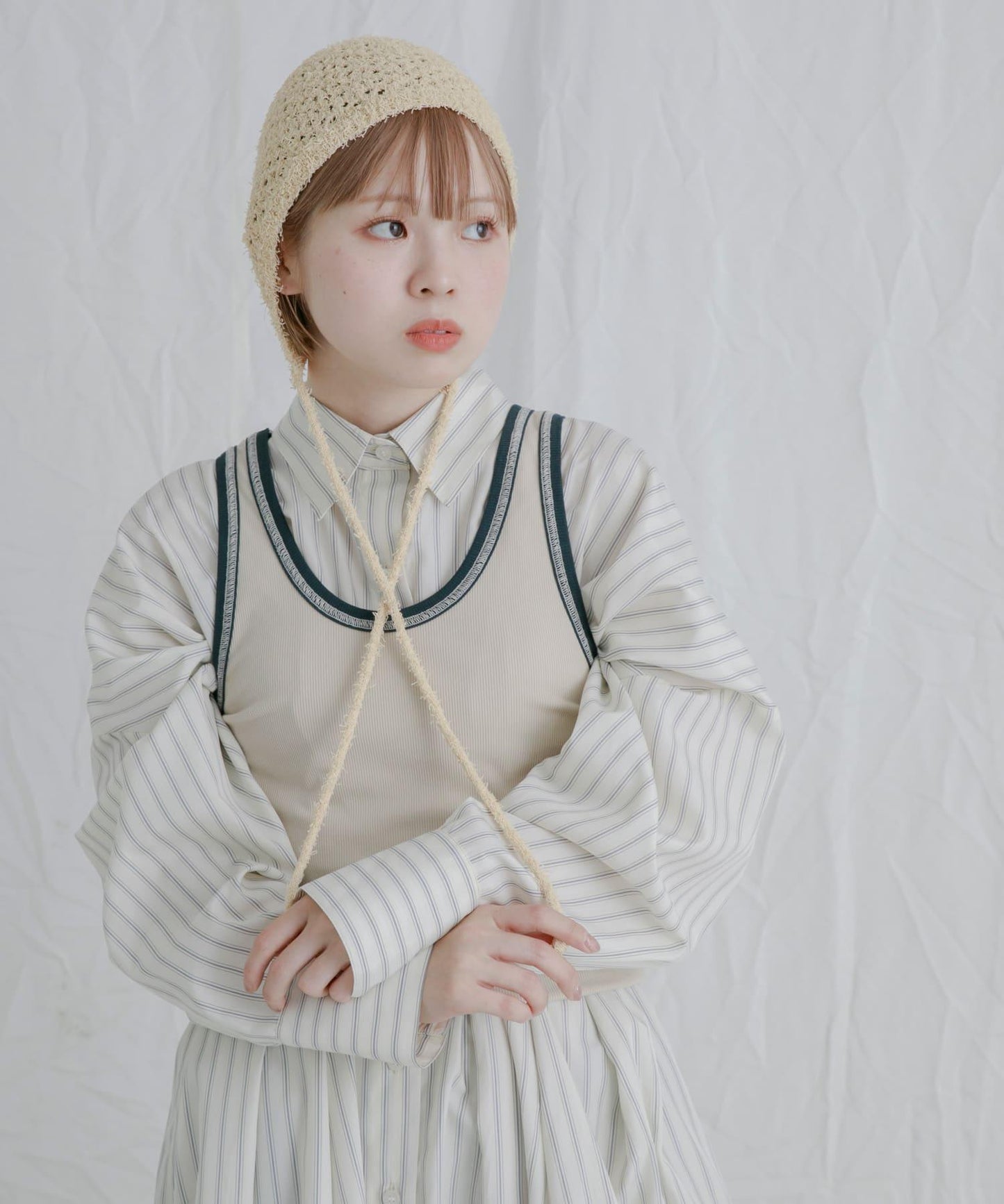 春季針織頭巾
