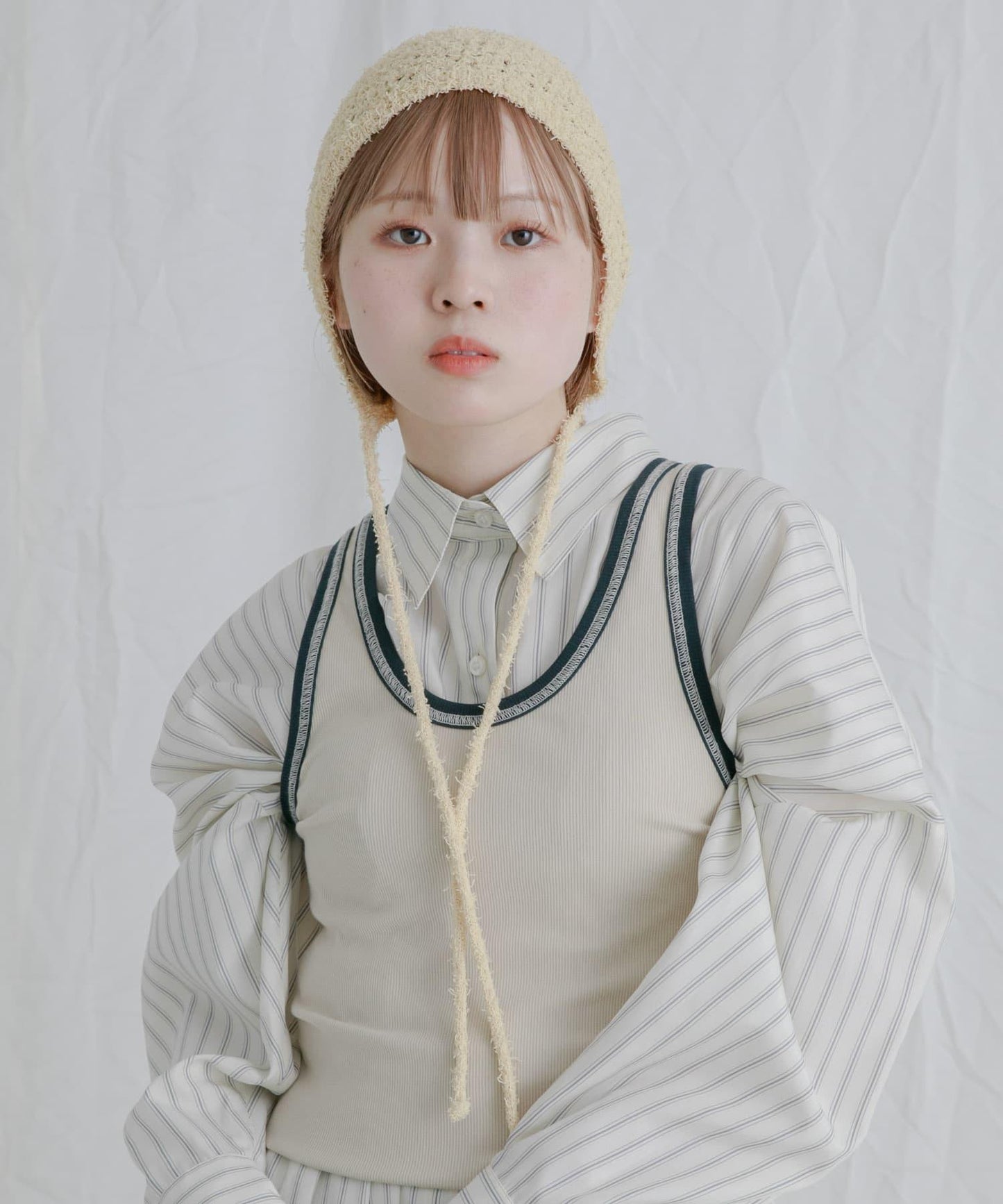春季針織頭巾