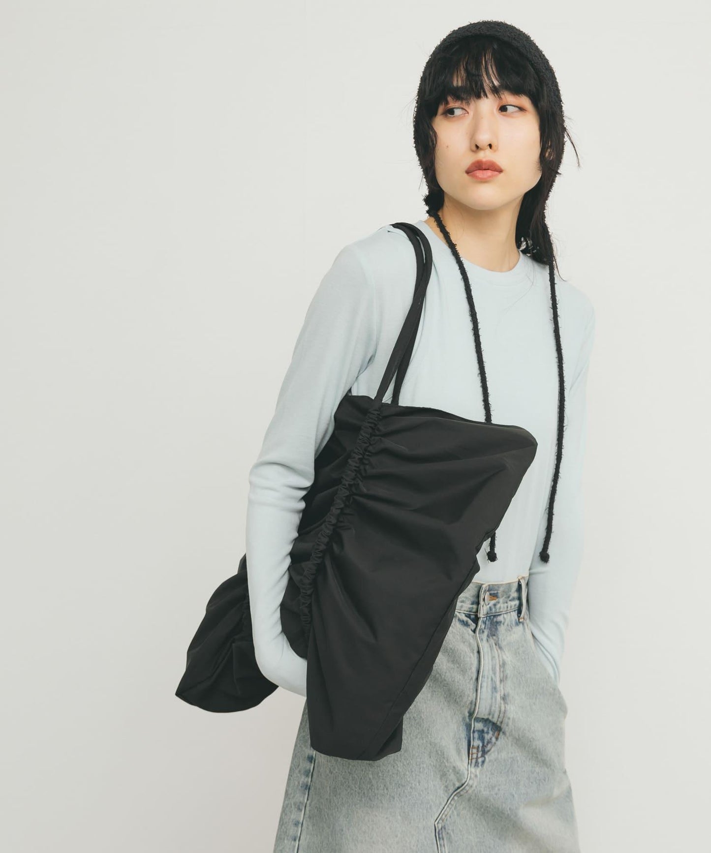 春季針織頭巾