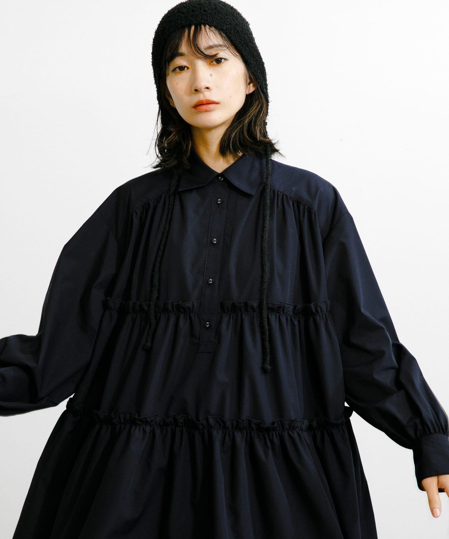 春季針織頭巾