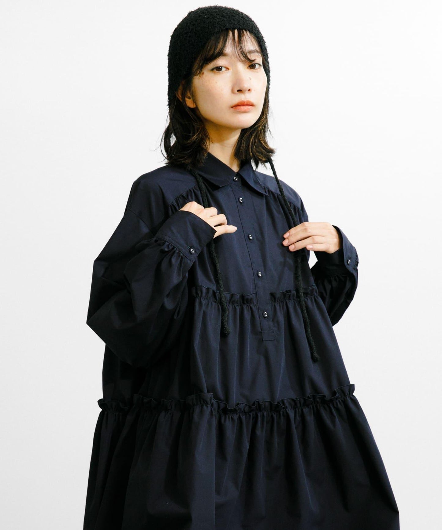 春季針織頭巾