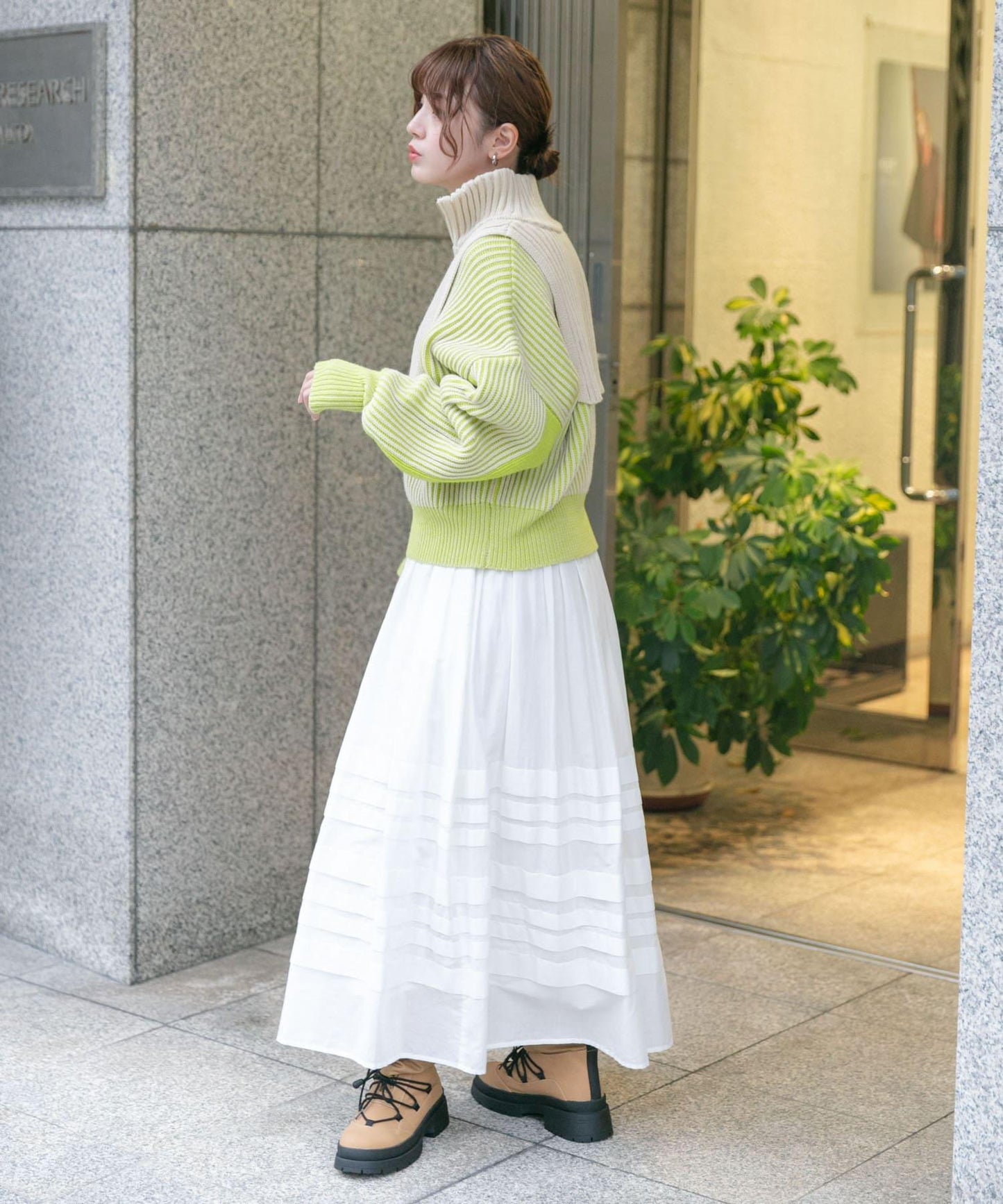 厚底工裝靴