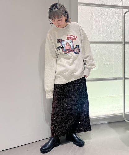 亮片半身裙