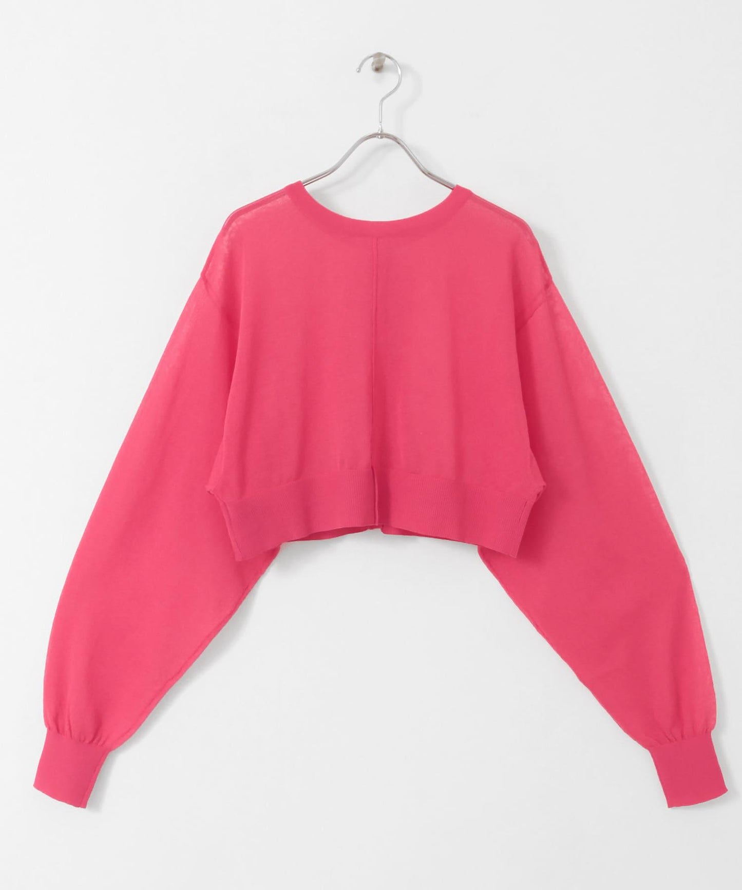 2WAY蝙蝠袖透視針織衫