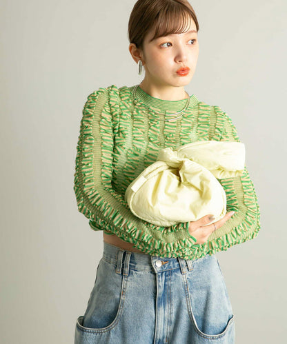 單肩尼龍羽絨包