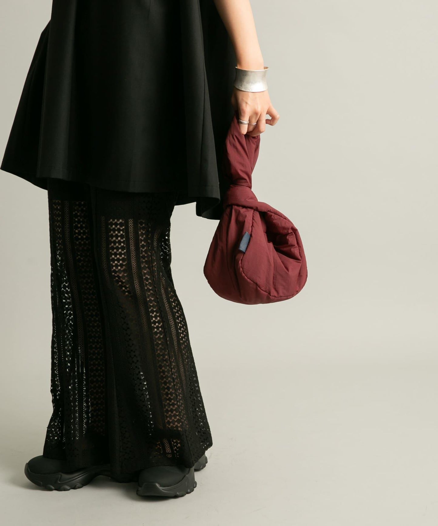 單肩尼龍羽絨包