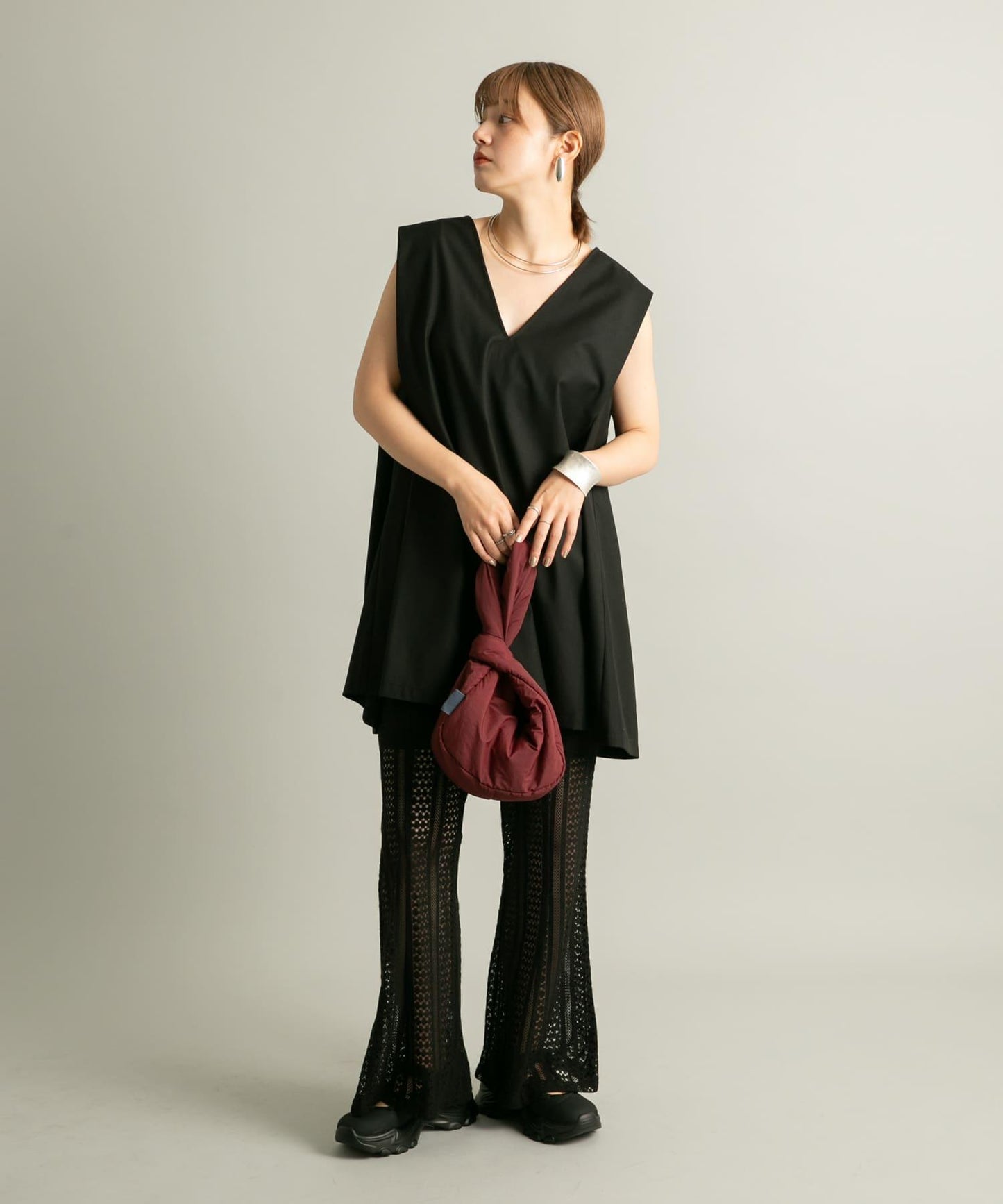 單肩尼龍羽絨包