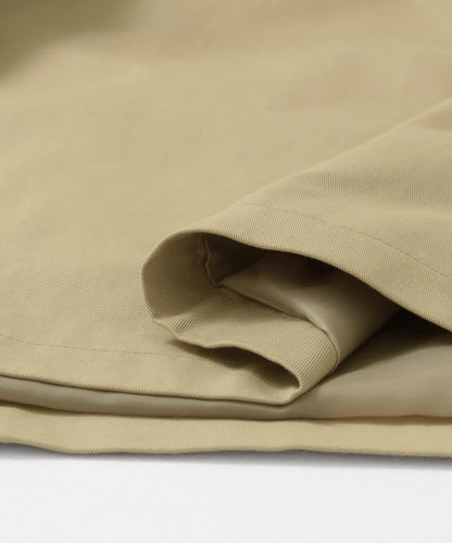 立體袖設計大衣