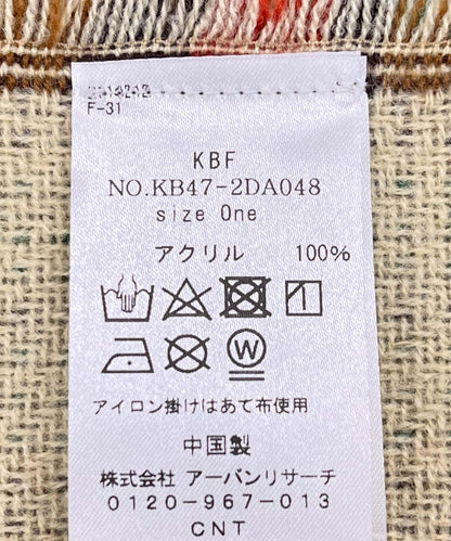 雙面格紋圍巾