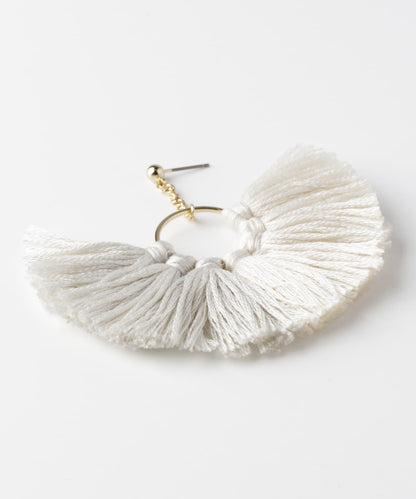 立體流蘇耳環∴