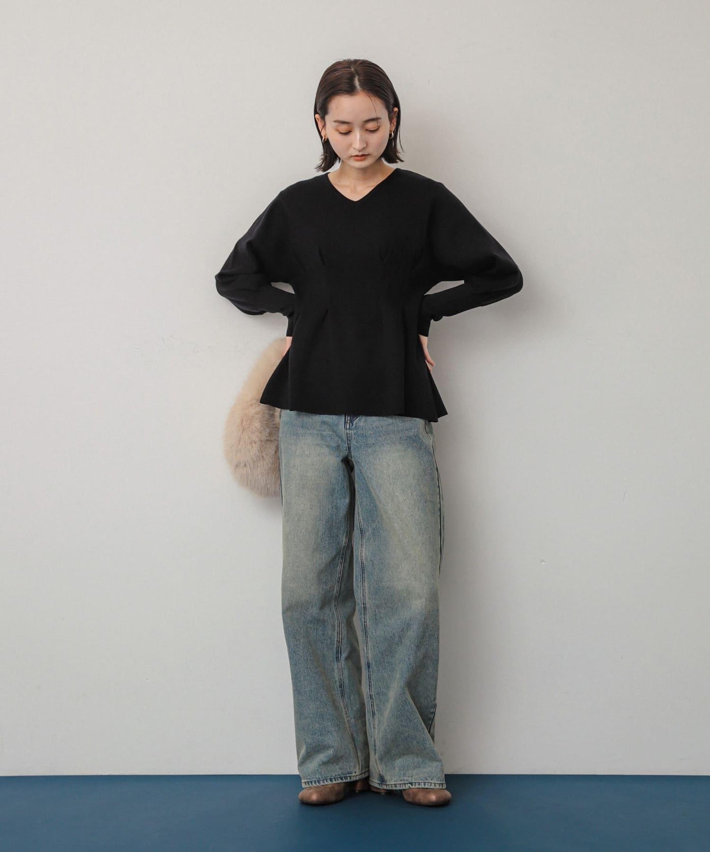 復古風金屬質感靴