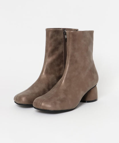 復古風金屬質感靴