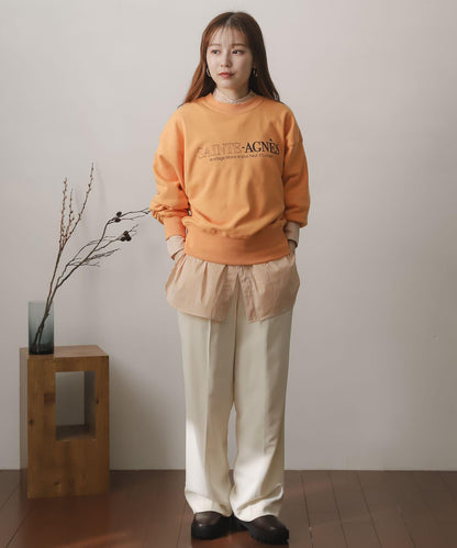 中線休閒褲