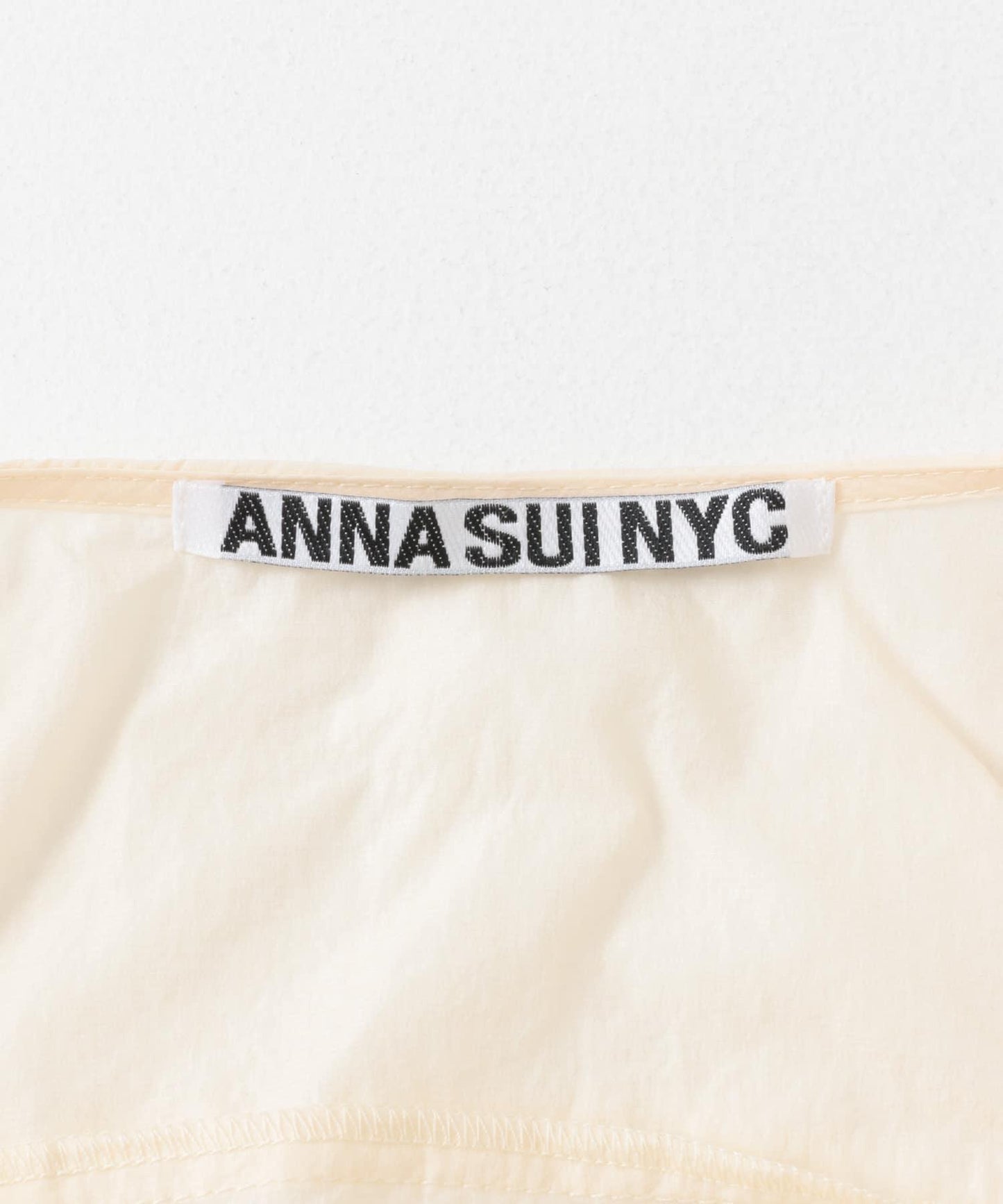 ANNA SUI NYC 褶皺雙拉鍊夾克