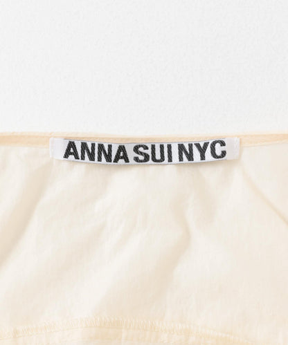 ANNA SUI NYC 褶皺雙拉鍊夾克