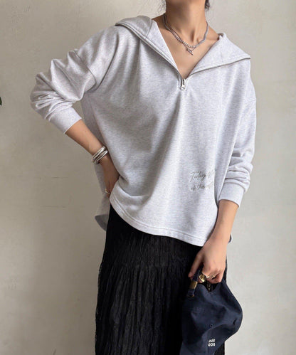 亮片字母連帽衛衣