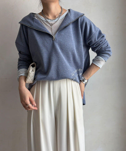 亮片字母連帽衛衣