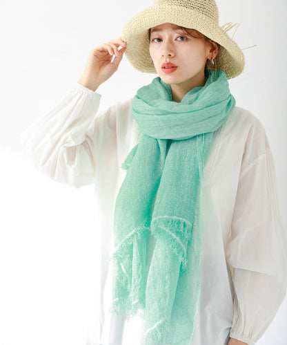 意大利製造亮絲披肩