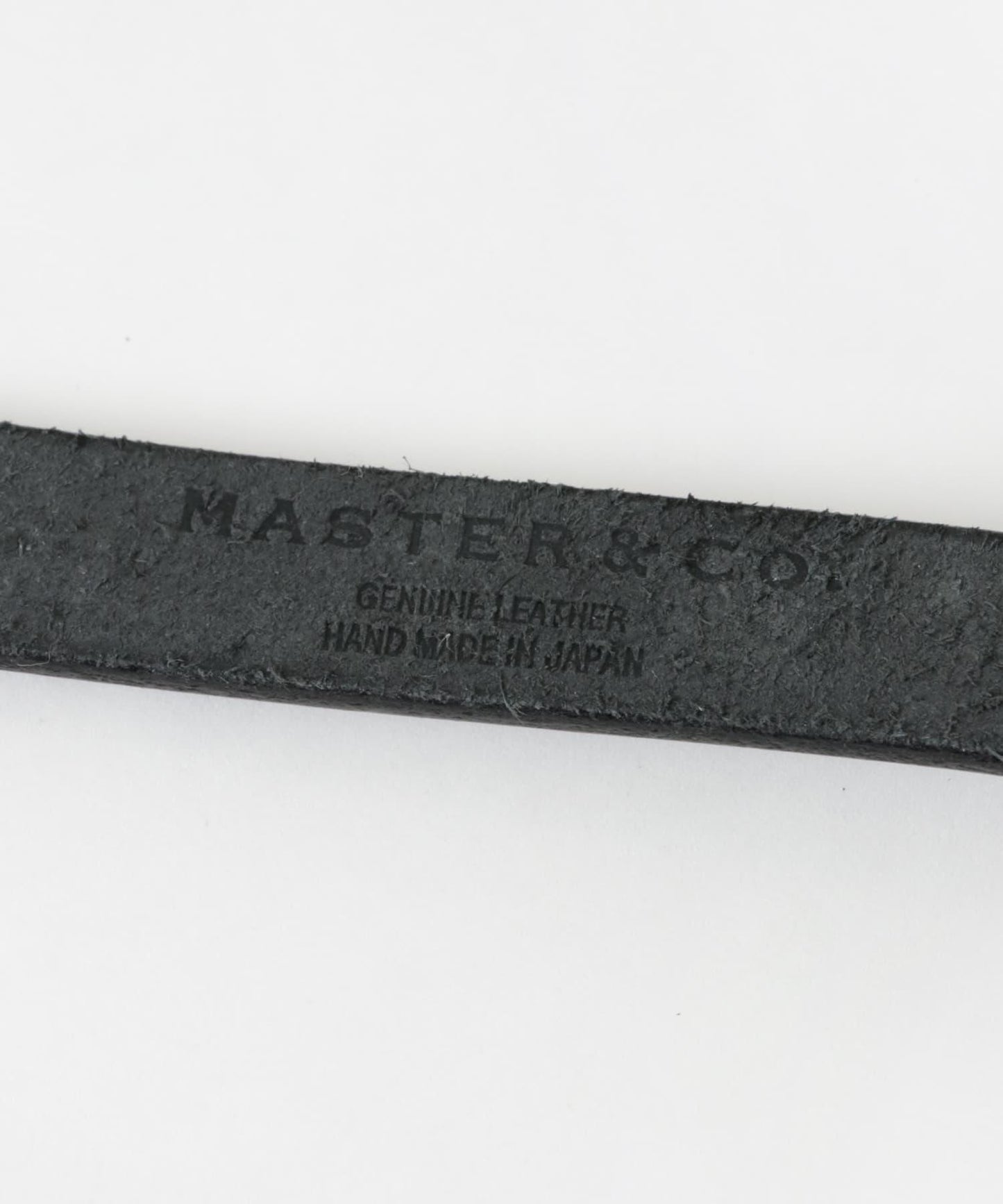 『聯名』 MASTER&Co.×URBAN RESEARCH 鉚釘18mm皮帶