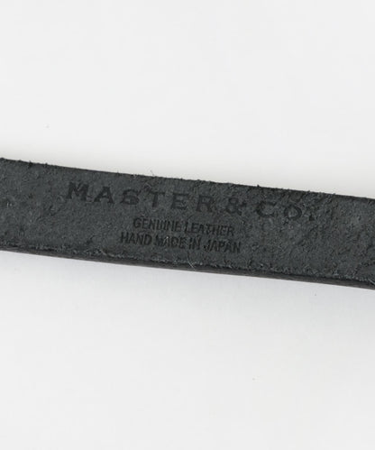 『聯名』 MASTER&Co.×URBAN RESEARCH 鉚釘18mm皮帶
