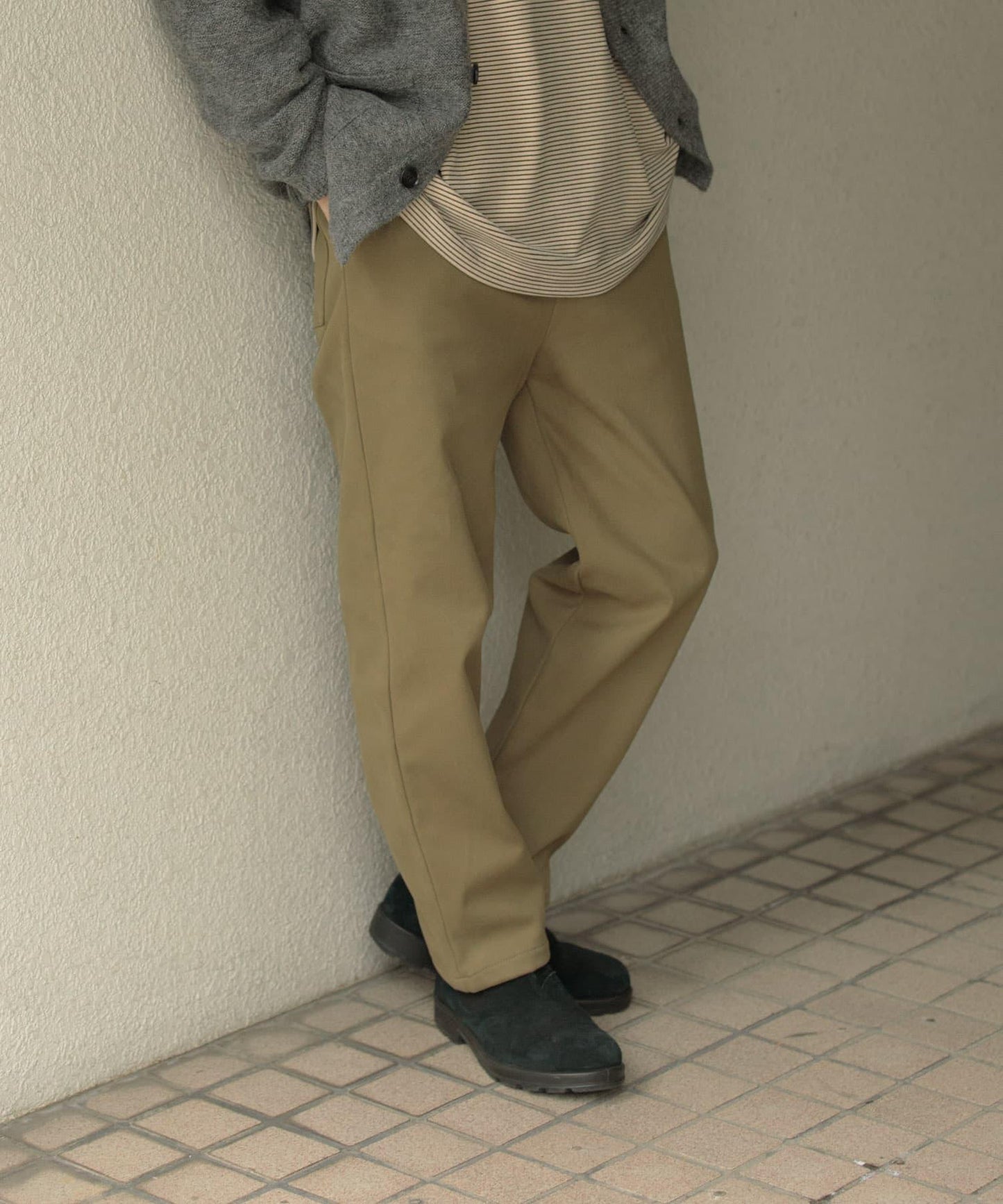 內裡抓絨休閒工裝褲
